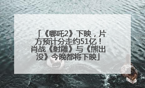 《哪吒2》下映，片方预计分走约51亿！肖战《射雕》与《熊出没》今晚都将下映