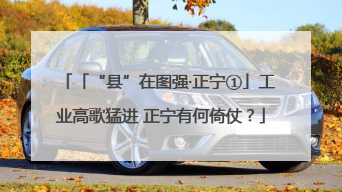 「“县”在图强·正宁①」工业高歌猛进 正宁有何倚仗？