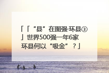 「“县”在图强·环县③」世界500强一年6家 环县何以“吸金”？