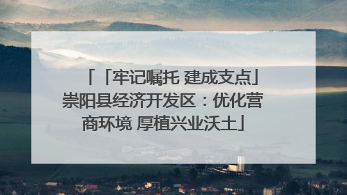 「牢记嘱托 建成支点」崇阳县经济开发区：优化营商环境 厚植兴业沃土