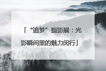“追梦”摄影展：光影瞬间里的魅力闵行