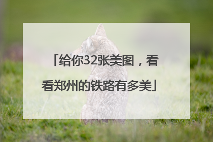 给你32张美图，看看郑州的铁路有多美
