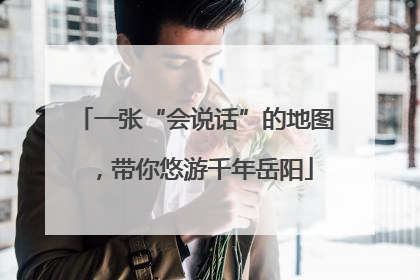 一张“会说话”的地图，带你悠游千年岳阳