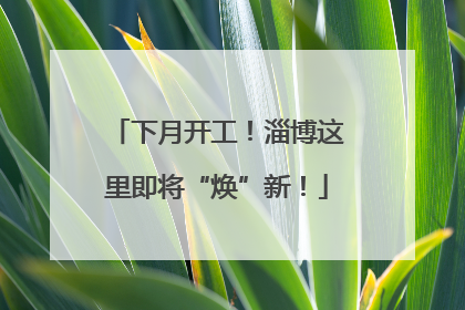 下月开工！淄博这里即将“焕”新！