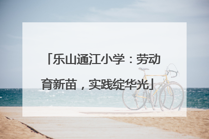 乐山通江小学：劳动育新苗，实践绽华光