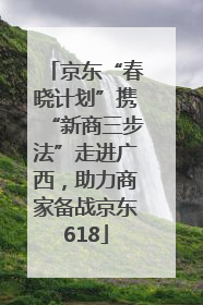 京东“春晓计划”携“新商三步法”走进广西，助力商家备战京东618