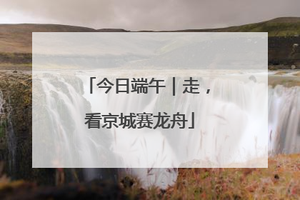 今日端午｜走，看京城赛龙舟