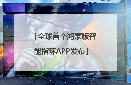 全球首个鸿蒙版智能指环APP发布