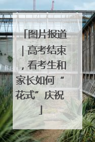 图片报道｜高考结束，看考生和家长如何“花式”庆祝