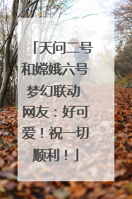 天问二号和嫦娥六号梦幻联动 网友：好可爱！祝一切顺利！