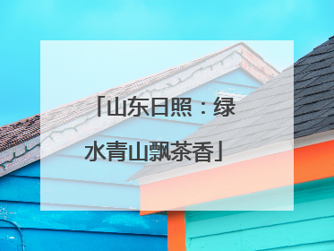 山东日照：绿水青山飘茶香