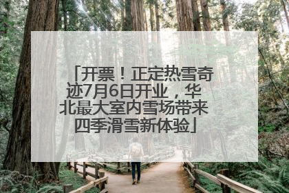 开票！正定热雪奇迹7月6日开业，华北最大室内雪场带来四季滑雪新体验