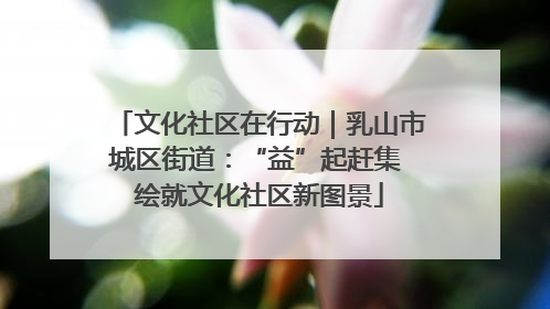 文化社区在行动｜乳山市城区街道：“益”起赶集 绘就文化社区新图景