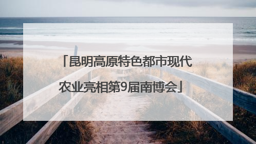 昆明高原特色都市现代农业亮相第9届南博会