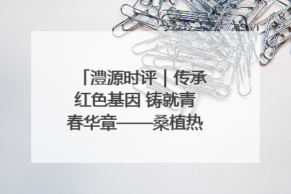 澧源时评｜传承红色基因 铸就青春华章——桑植热土上的青春长征
