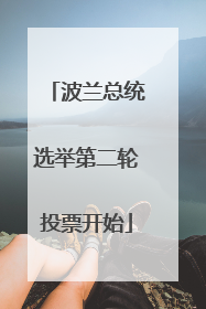 波兰总统选举第二轮投票开始