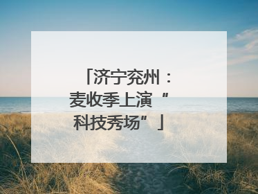 济宁兖州：麦收季上演“科技秀场”