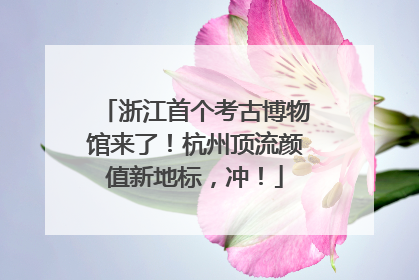 浙江首个考古博物馆来了！杭州顶流颜值新地标，冲！