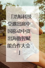 浩鲸科技受邀出席中国移动中资出海数智赋能合作大会