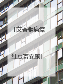 艾香驱病瘴 红豆寄安康