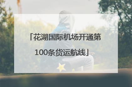 花湖国际机场开通第100条货运航线