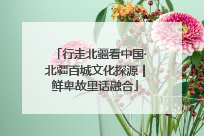 行走北疆看中国·北疆百城文化探源｜鲜卑故里话融合