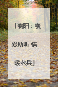 襄阳：襄爱助听 情暖老兵