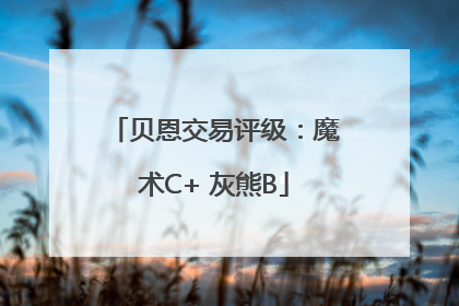 贝恩交易评级：魔术C+ 灰熊B