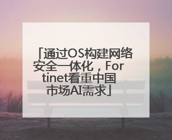 通过OS构建网络安全一体化，Fortinet看重中国市场AI需求