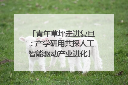 青年草坪走进复旦：产学研用共探人工智能驱动产业进化