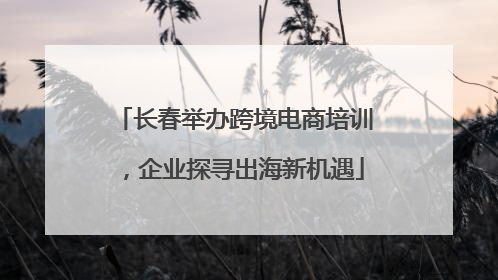 长春举办跨境电商培训，企业探寻出海新机遇