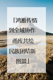 鸿雁传情到全域协作 甬库共绘民族团结新图景