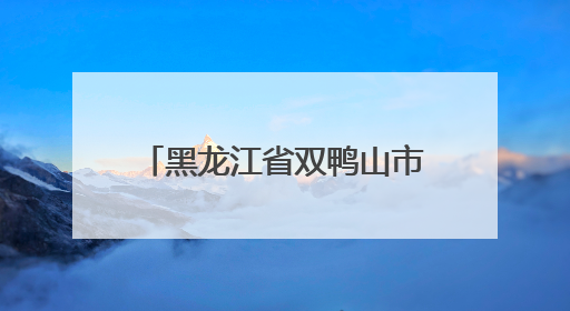 黑龙江省双鸭山市人民政府原副秘书长马为先接受纪律审查和监察调查