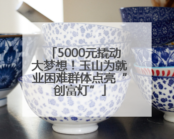 5000元撬动大梦想！玉山为就业困难群体点亮“创富灯”