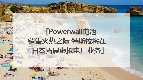 Powerwall电池销售火热之际 特斯拉将在日本拓展虚拟电厂业务